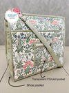Elegant Crossbody Bag with shoe compartment best for Ashara