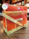 Elegant Crossbody Bag with shoe compartment best for Ashara