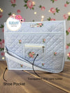 Elegant Crossbody Bag with shoe compartment and ITS/ Card pocket best for Ashara