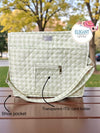 Elegant Crossbody Bag with shoe compartment and ITS/ Card pocket best for Ashara