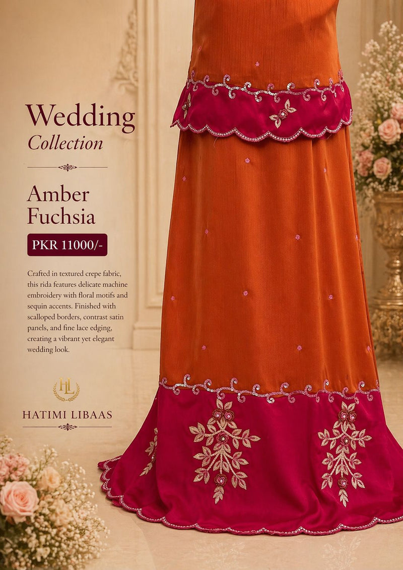 Rust Ember Rida – Silk Elegance