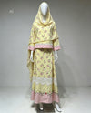 Yellow floral print Rida