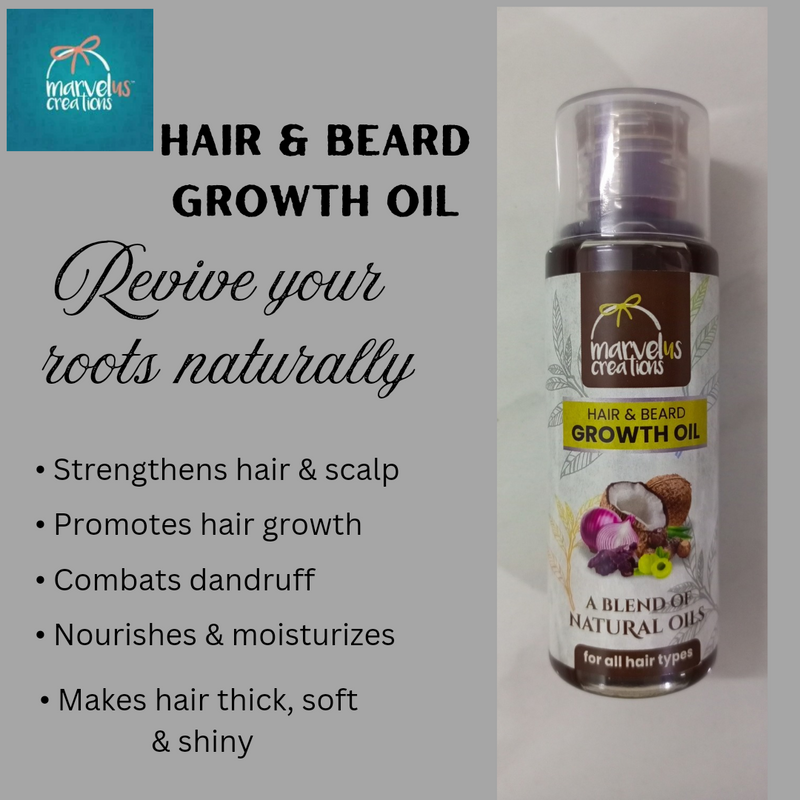 Hair & Beard growth oil