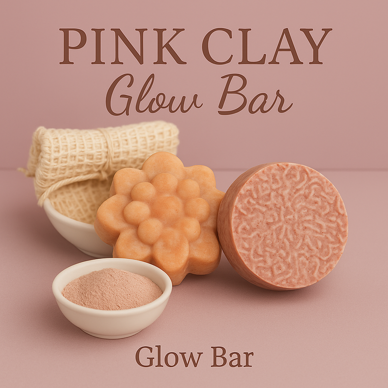 Mom's Touch Handmade Organic Soaps (Pink Clay Balance Bar)