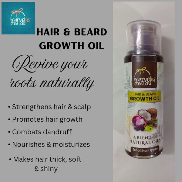 Hair & Beard growth oil