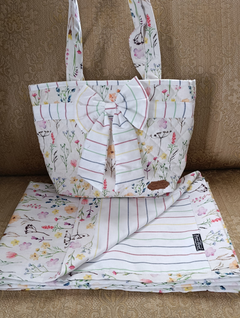 Bow bags with non quilted masellahs