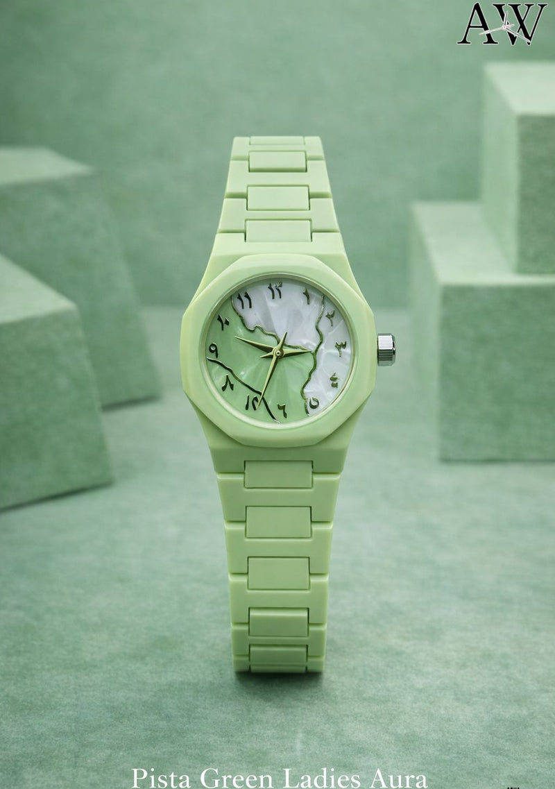 Aura Watch Marble Dial