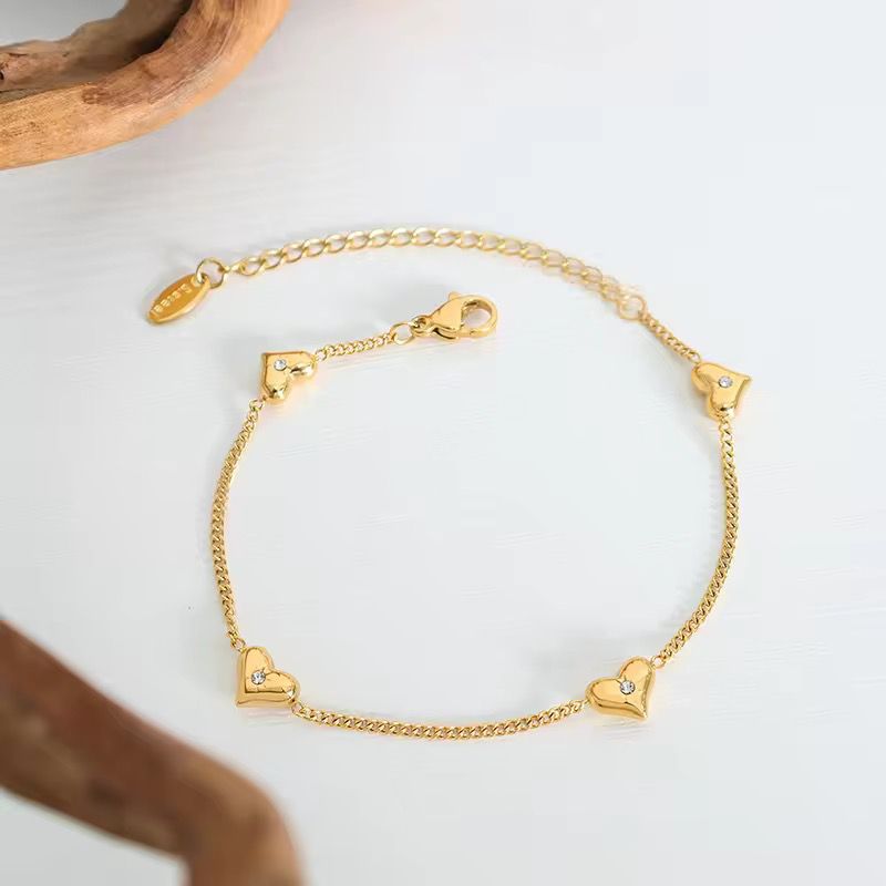 Heart Stone Bracelet