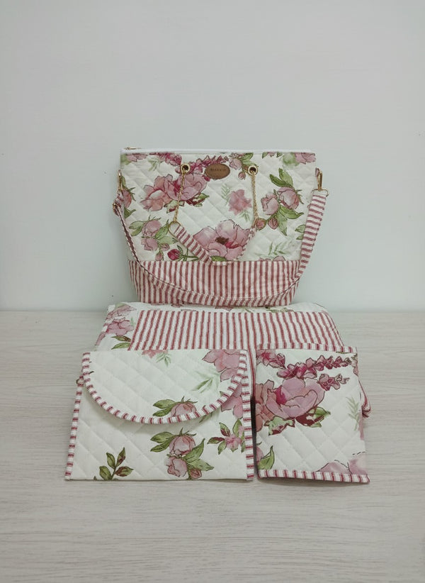 Ladies Masallah Bag, 4 Piece Set.