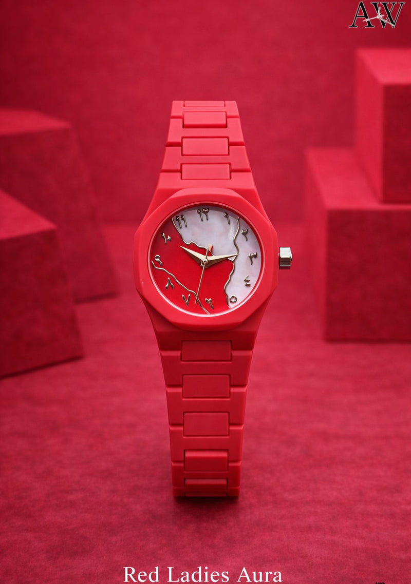 Aura watch Marble Dial