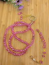 Crystal Tasbeeh With 10 Bead Counter Set (Available in different Colors)
