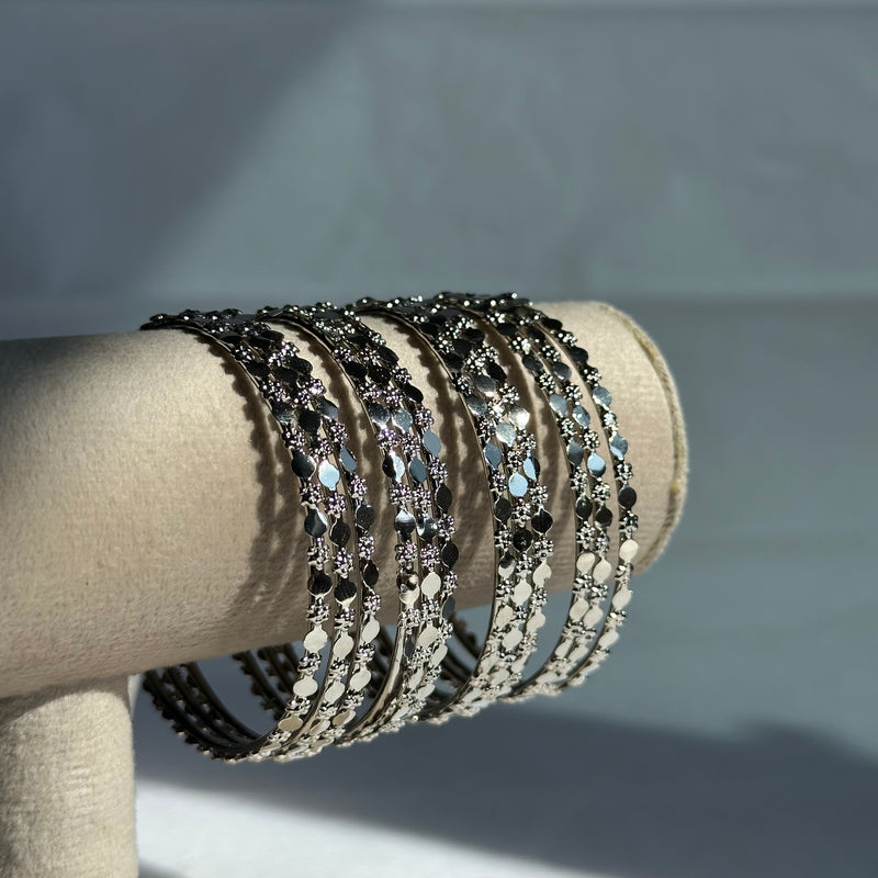 Silver Churi Set (12pc)
