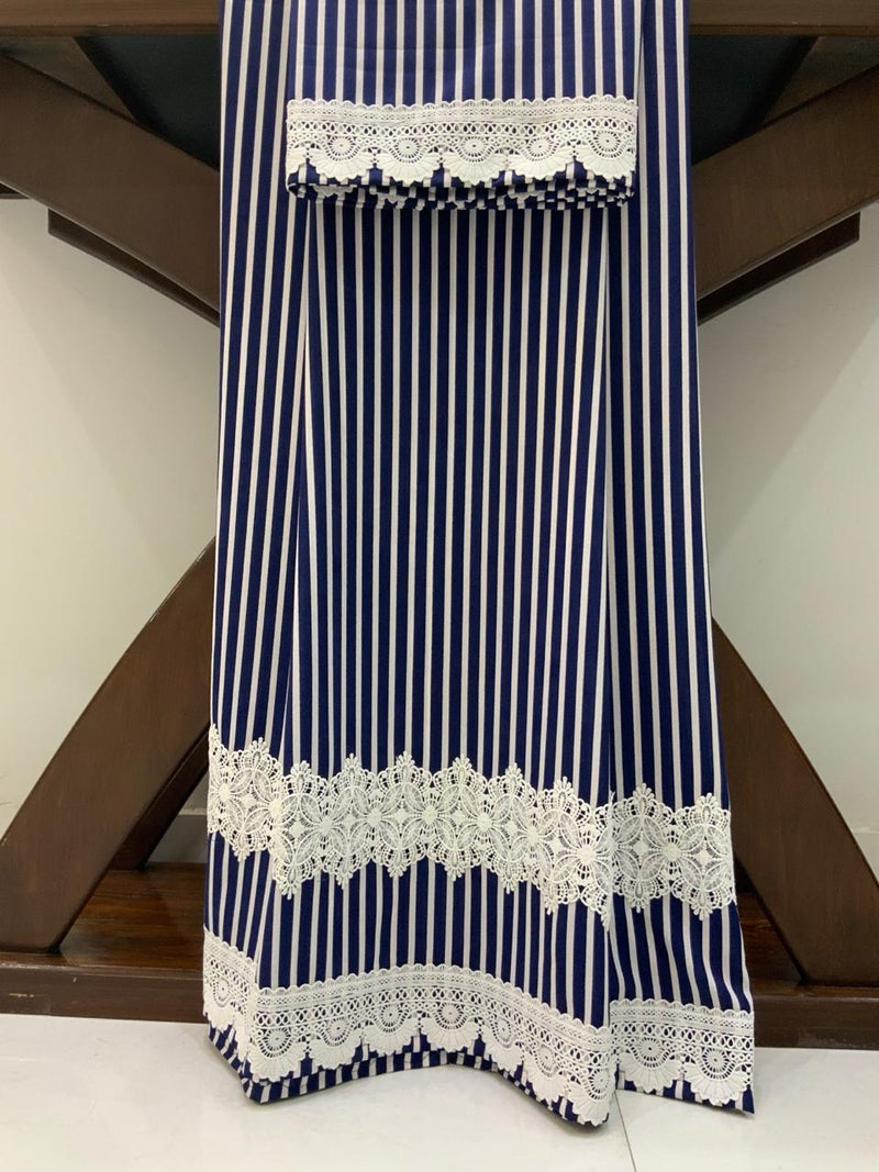 Abaya stripes smart wear rida