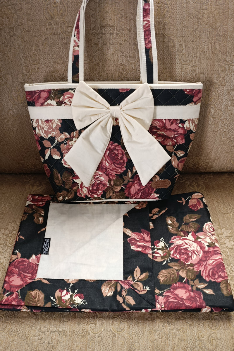 Bow bags with non quilted masellahs