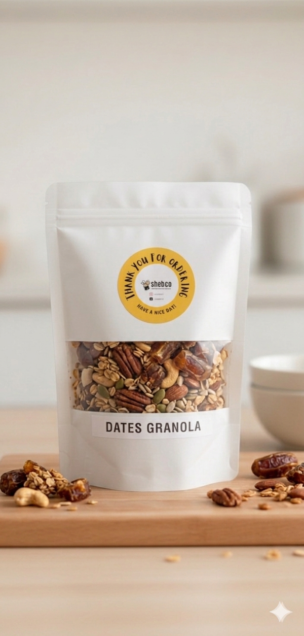 Shebee's Dates Granola 250 gm