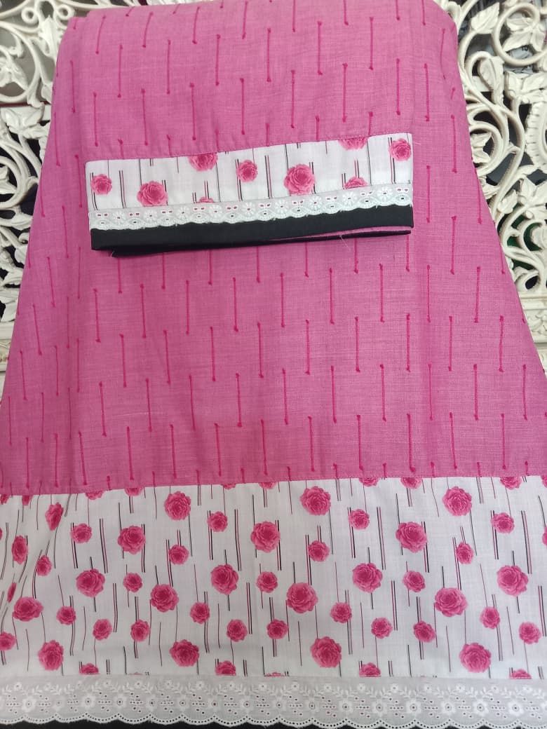 Pink Floral Rida – Indian Panel