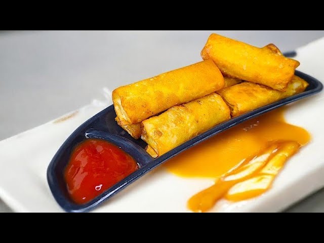 Chicken BBQ rolls