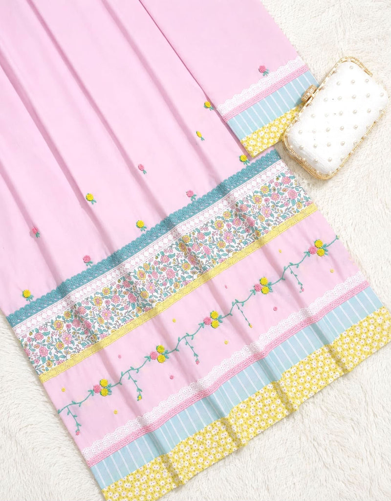 Self designed cotton fabric