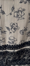 Printed abaya