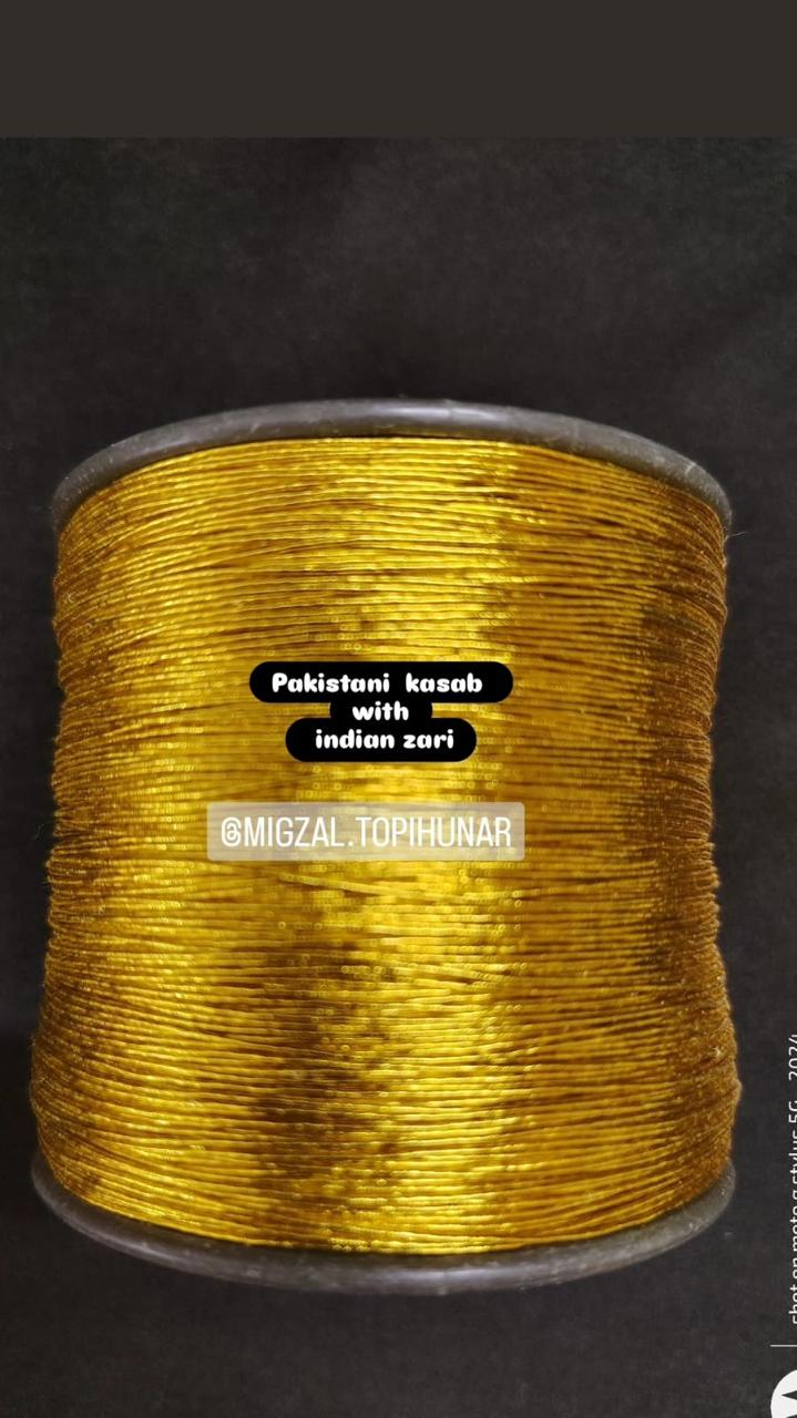Pakistani Kasab with Indian Zari