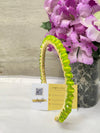 Colorful crystal beaded hairband