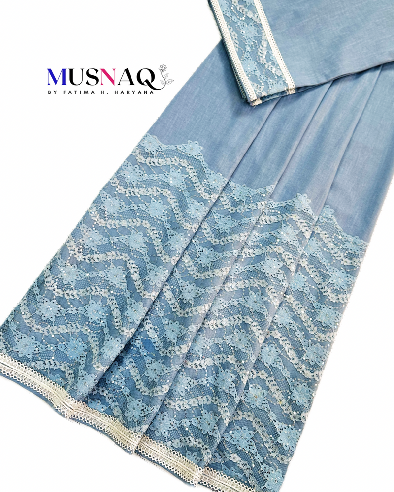 Denim Blue with Net panel Rida