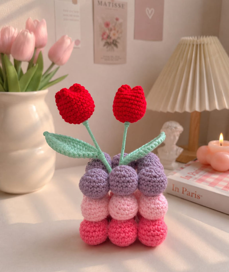 Crochet - Tulip pot