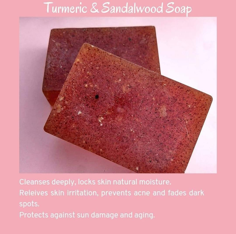 Turmeric & Sandalwood handmade soap