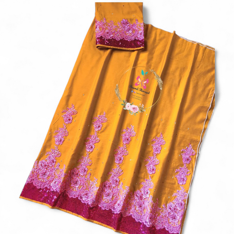 Formal wear handworked Rida