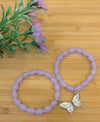 Pastel Pairs of Magnetic Butterfly Charm Bracelets