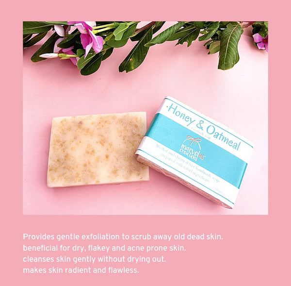 Honey & Oatmeal handmade soap