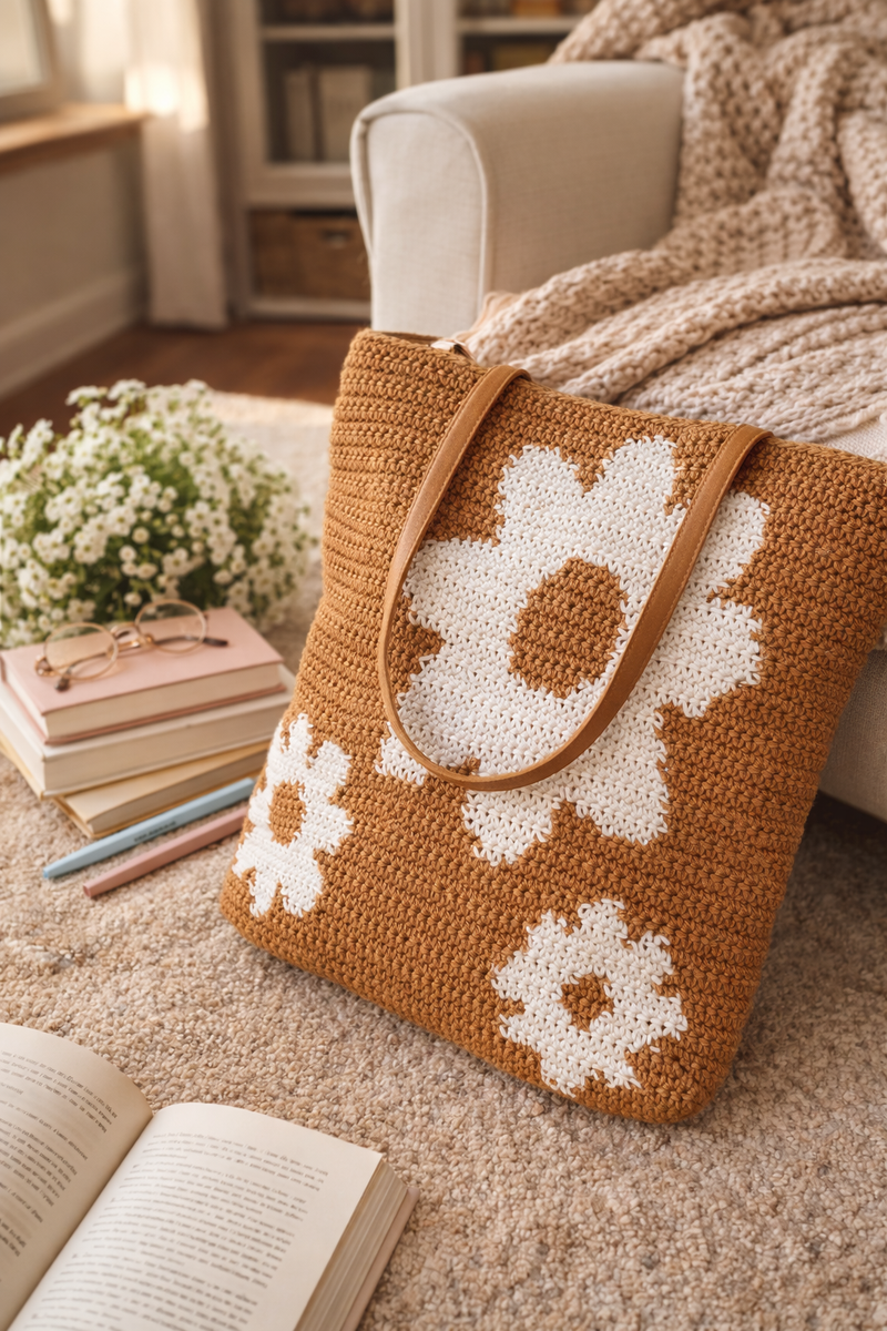 Daisy day tote