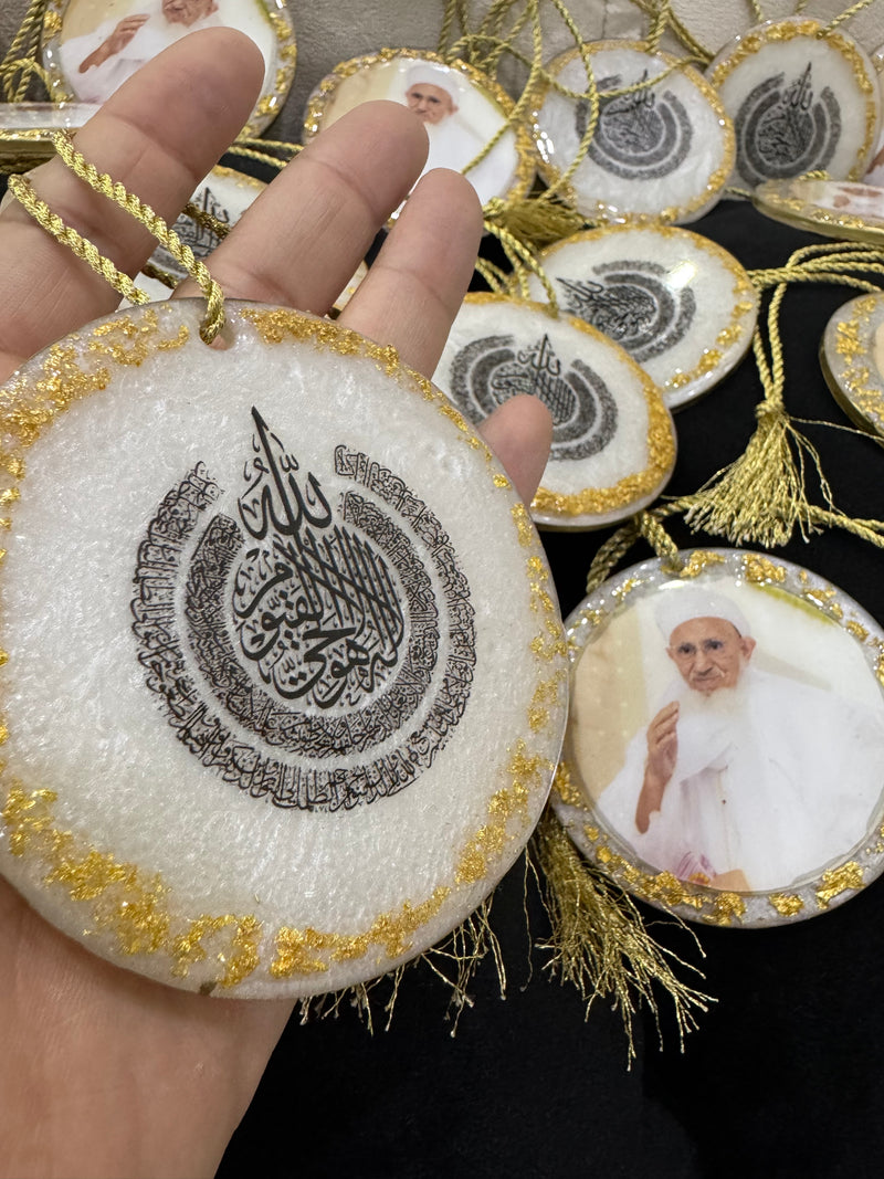 Resin Double sided Car Hanging