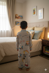 Grey construction theme Pj's size 1-2 year