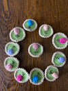 Crochet brooches