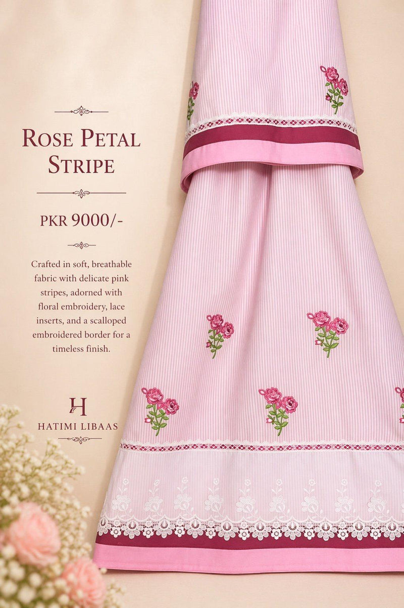 Rose Petal Stripe
