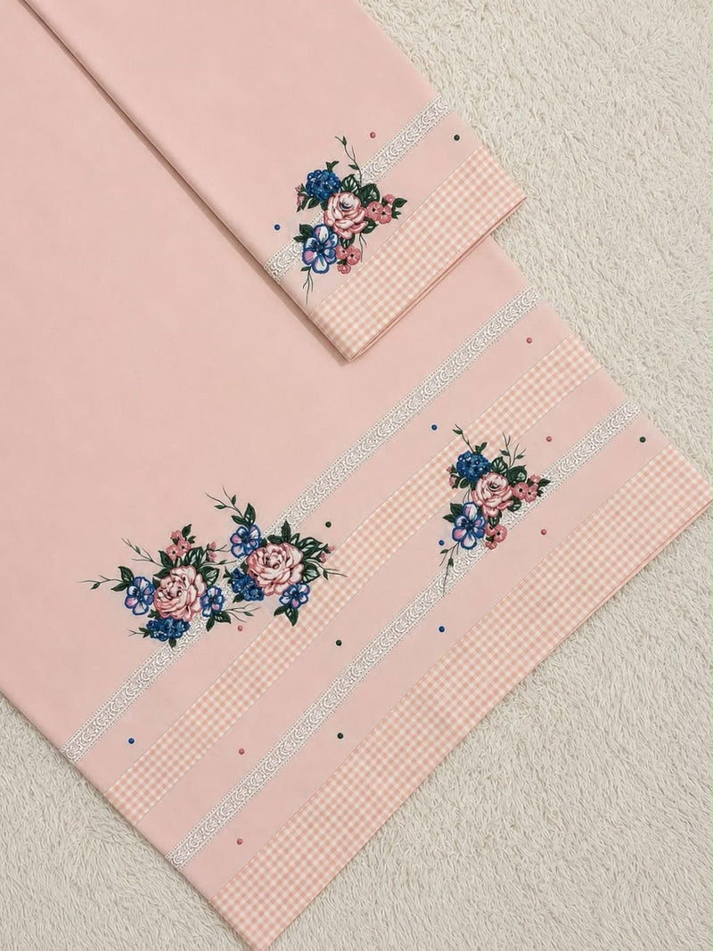 Dusty Peach Floral
