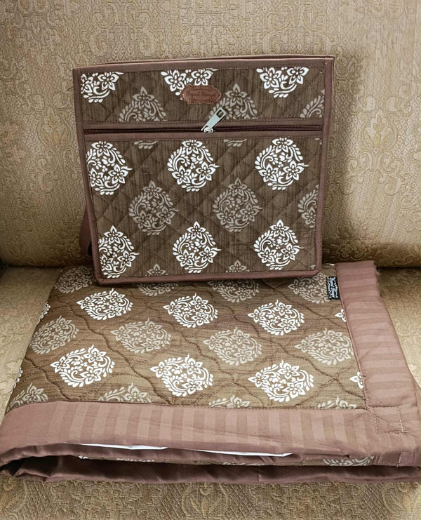 Men's Quilted masellah with a wristlet pouch