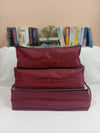 Maroon – 3 Piece Storage Set | Premium Finish