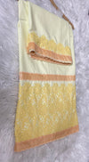 Lemon yellow lacework rida