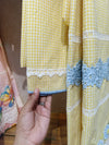 Yellow cotton crush rida