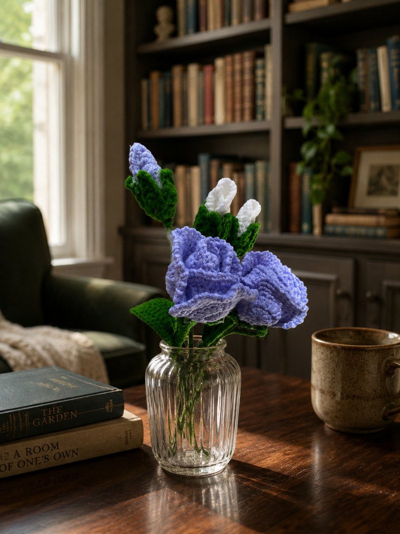 Crochet Flower (Lisianthus)