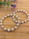 Handmade Pearl and Crystal Bracelet