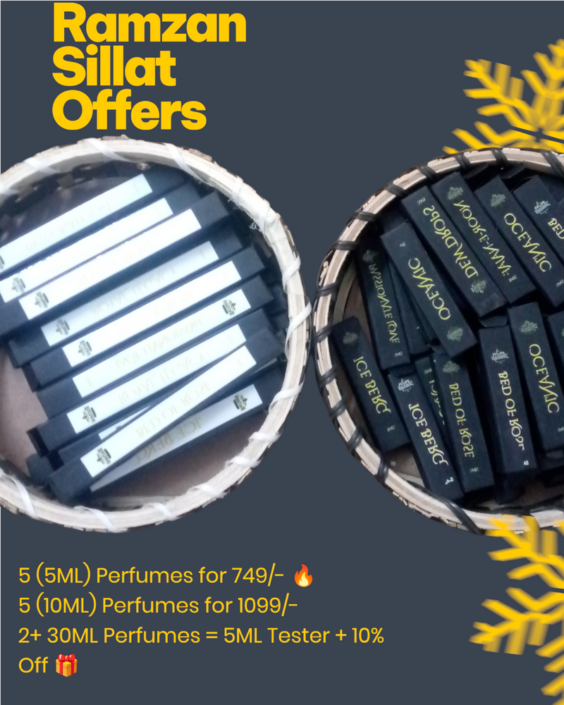 Buy any 5 (10ml) Perfumes in just 1099