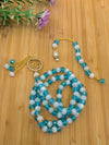 Two Tone Crystal Tasbeeh & Counter Set