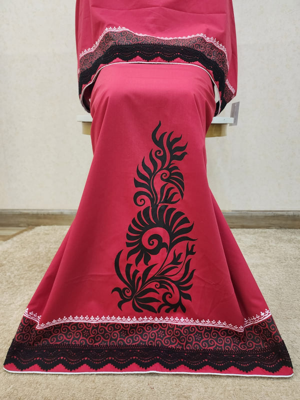 Red with Black screen