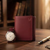Unisex Trifold Wallet – Maroon