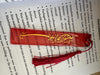 Sparkling Red Bismillah Resin Bookmark