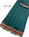 Emerald green Korean Silk rida