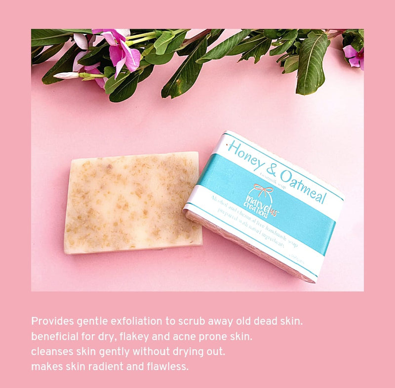 Honey & Oatmeal handmade soap